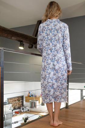CHEMISE DE NUIT ML OUVERTE DOS