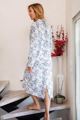 CHEMISE DE NUIT ML OUVERTE DOS