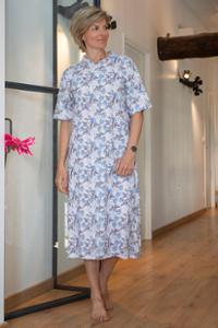 CHEMISE DE NUIT MC OUVERTE DOS