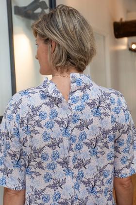 CHEMISE DE NUIT MC OUVERTE DOS