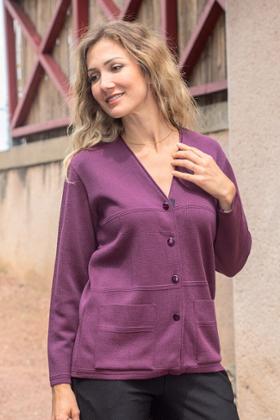 VESTE FERMETURE PAR AIMANTS