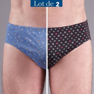 LOT DE 2 SLIPS FERMES