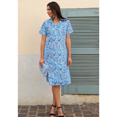 ROBE OUVERTE DOS CROISE