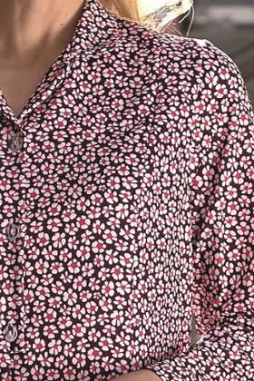ROBE OUVERTE DOS PAR PRESSIONS