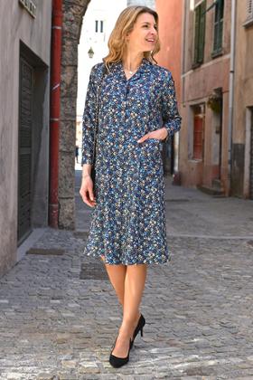 ROBE OUVERTE DOS PAR AIMANTS