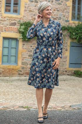 ROBE OUVERTE DOS CROISÉ