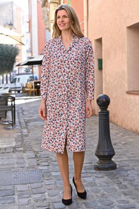 ROBE OUVERTE DOS CROISÉ