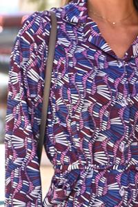 ROBE OUVERTE DOS CROISE