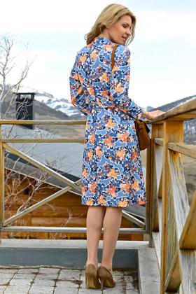 ROBE OUVERTE DEVANT