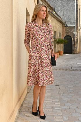 ROBE OUVERTE DEVANT