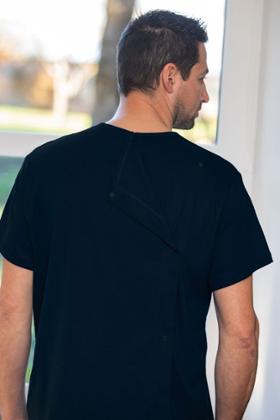 T-SHIRT OUVERT DOS CROISÉ