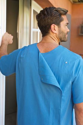 CHEMISE DE NUIT OUVERTE DOS