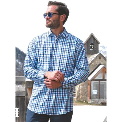 CHEMISE ZIPPEE MANCHES LONGUES