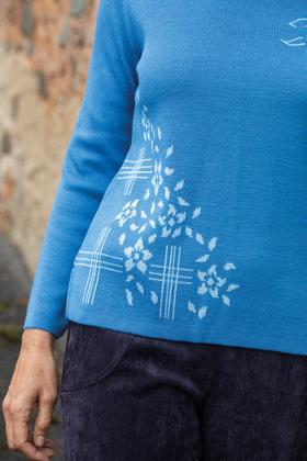 PULL BRODERIE