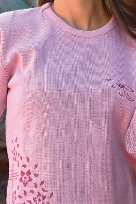 PULL BRODERIE