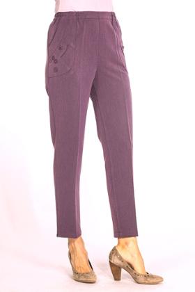 PANTALON AVEC BRODERIE