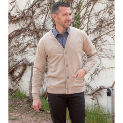GILET COL POINTE