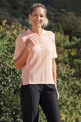POLO OUVERT DOS PAR PRESSIONS