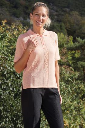 POLO OUVERT DOS PAR PRESSIONS