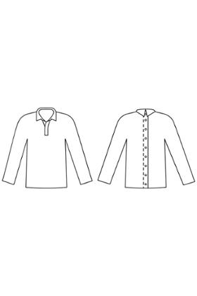 POLO OUVERT DOS PAR AIMANTS