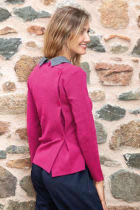 POLO OUVERT DOS CROISÉ