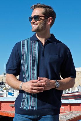 POLO OUVERT DOS PAR ZIP