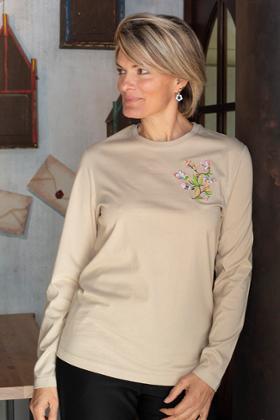 TOP BRODERIE COTON