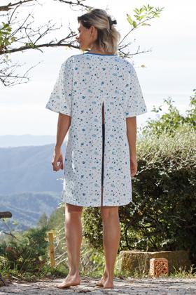 CHEMISE DE NUIT OUVERTE DOS