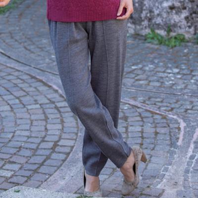 PANTALON MAILLE JERSEY