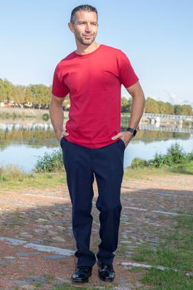 PANTALON OUVERT DEVANT