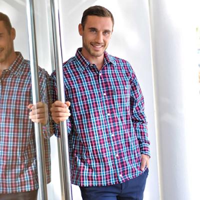 CHEMISE CARREAUX