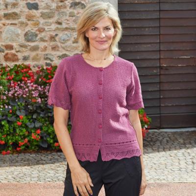 PULL OUVERT DEVANT