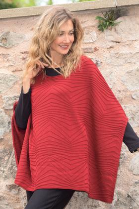 PONCHO SANS MANCHE