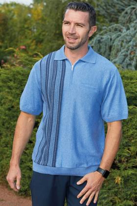 POLO ZIPPÉ MC
