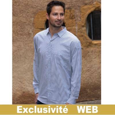 CHEMISE OUVERTE DOS ML