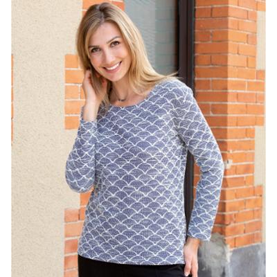 PULL CROISE DOS