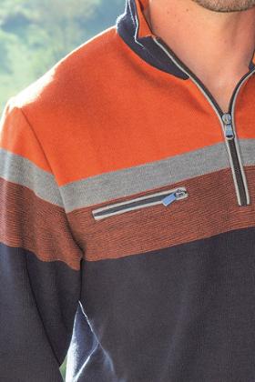 POLO COL ZIPPÉ