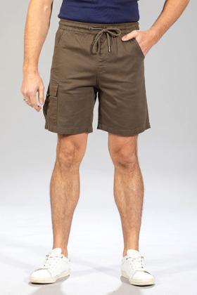 SHORT COTON AVEC LIEN