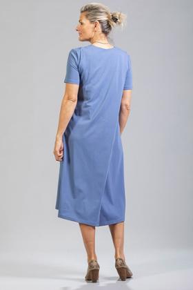ROBE OUVERTE DOS CROISÉ COTON