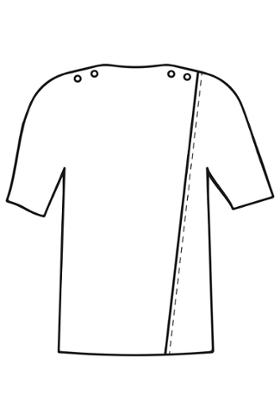 POLO CROISÉ DOS
