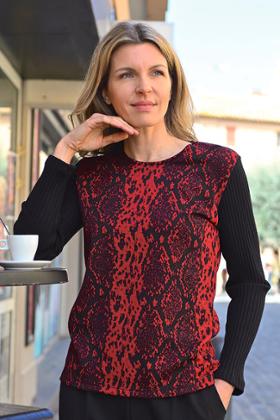 PULL BI-MATIÈRE
