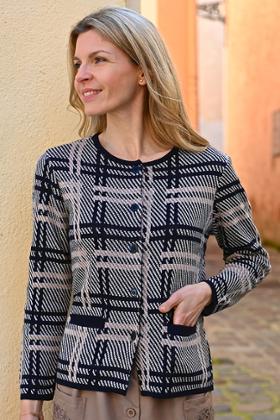 CARDIGAN ACRYLIQUE