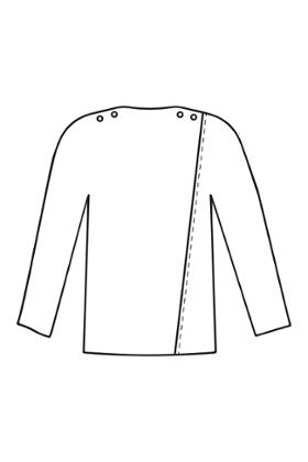 POLO CROISÉ DOS GRANDE TAILLE