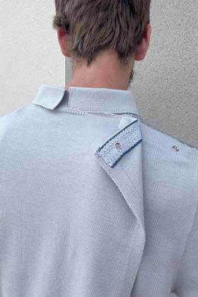 POLO CROISÉ DOS GRANDE TAILLE