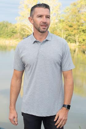 POLO OUVERT DOS GRANDE TAILLE