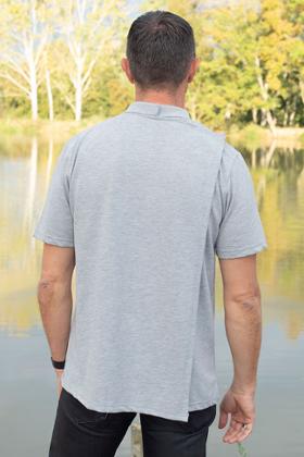 POLO OUVERT DOS GRANDE TAILLE