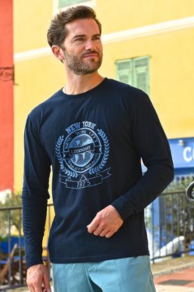 T-SHIRT ML GRANDE TAILLE