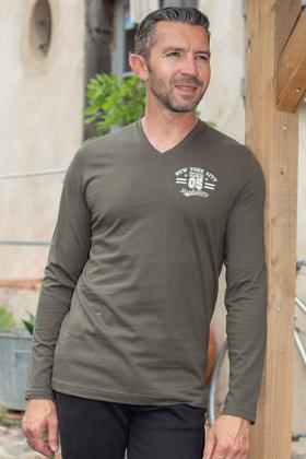T-SHIRT ML GRANDE TAILLE