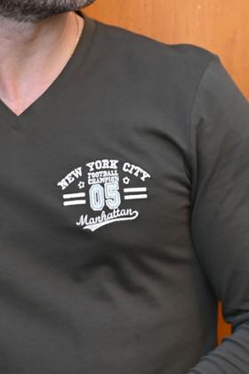 T-SHIRT ML GRANDE TAILLE