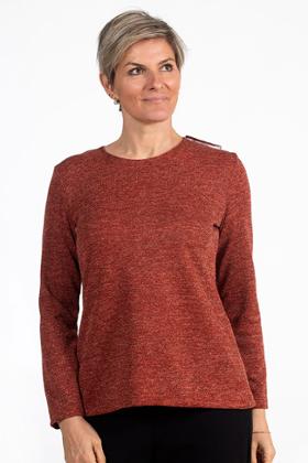 PULL CROISÉ DOS GRANDE TAILLE